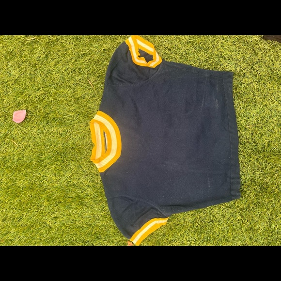 Knit unif t shirt crop top - Picture 2 of 3